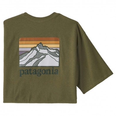 Patagonia Men's Line Logo Ridge Pocket Responsibili-Tee