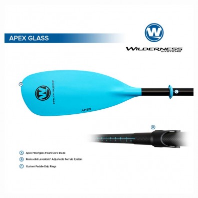 Wilderness Systems Apex Glass Kayak Paddle