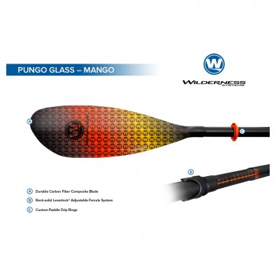 Wilderness Systems Pungo Glass Kayak Paddle